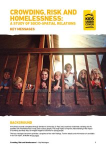 Crowding, Risk & Homelessness Key Messages Crowding, Risk & Homelessness Key Messages